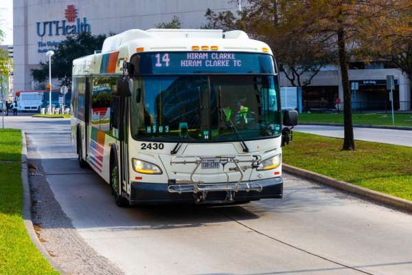 Route 14 Hiram Clarke is one of the many METRO routes that serves the TMC area.